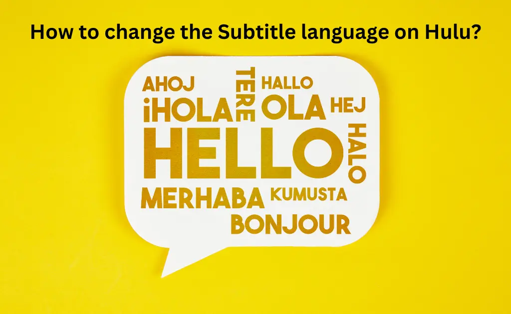 change subtitle language