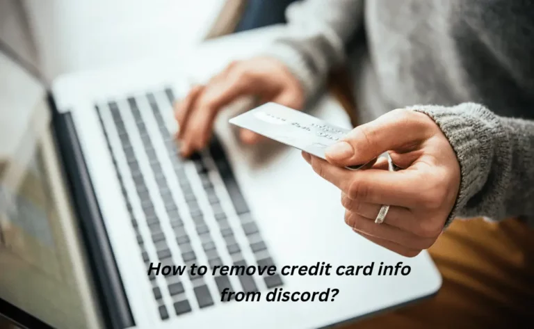 credit card in discord
