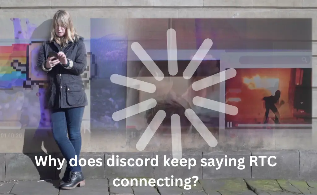 discord showing connecting